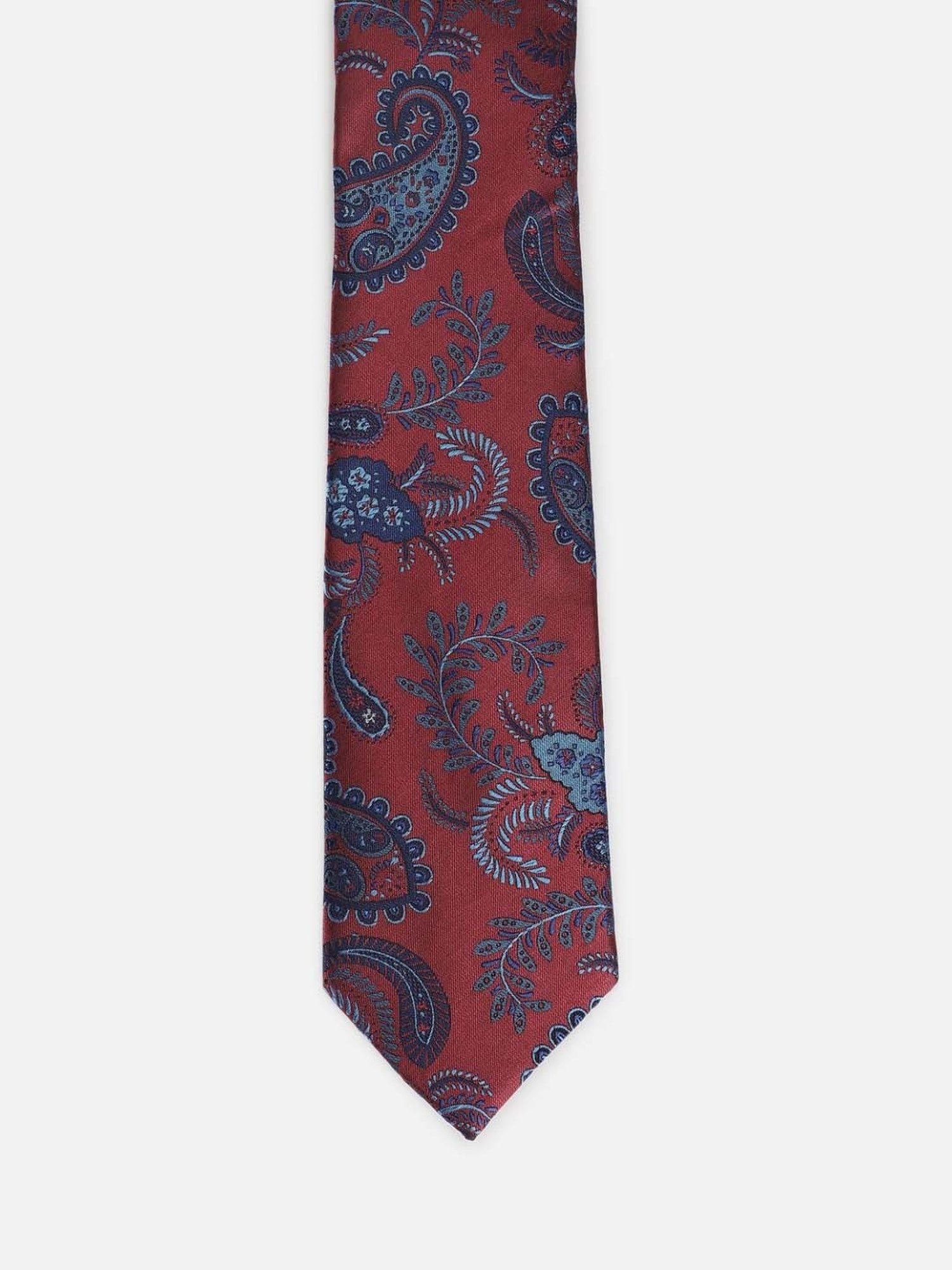 CHOKORE Red and Yellow Checks Tie