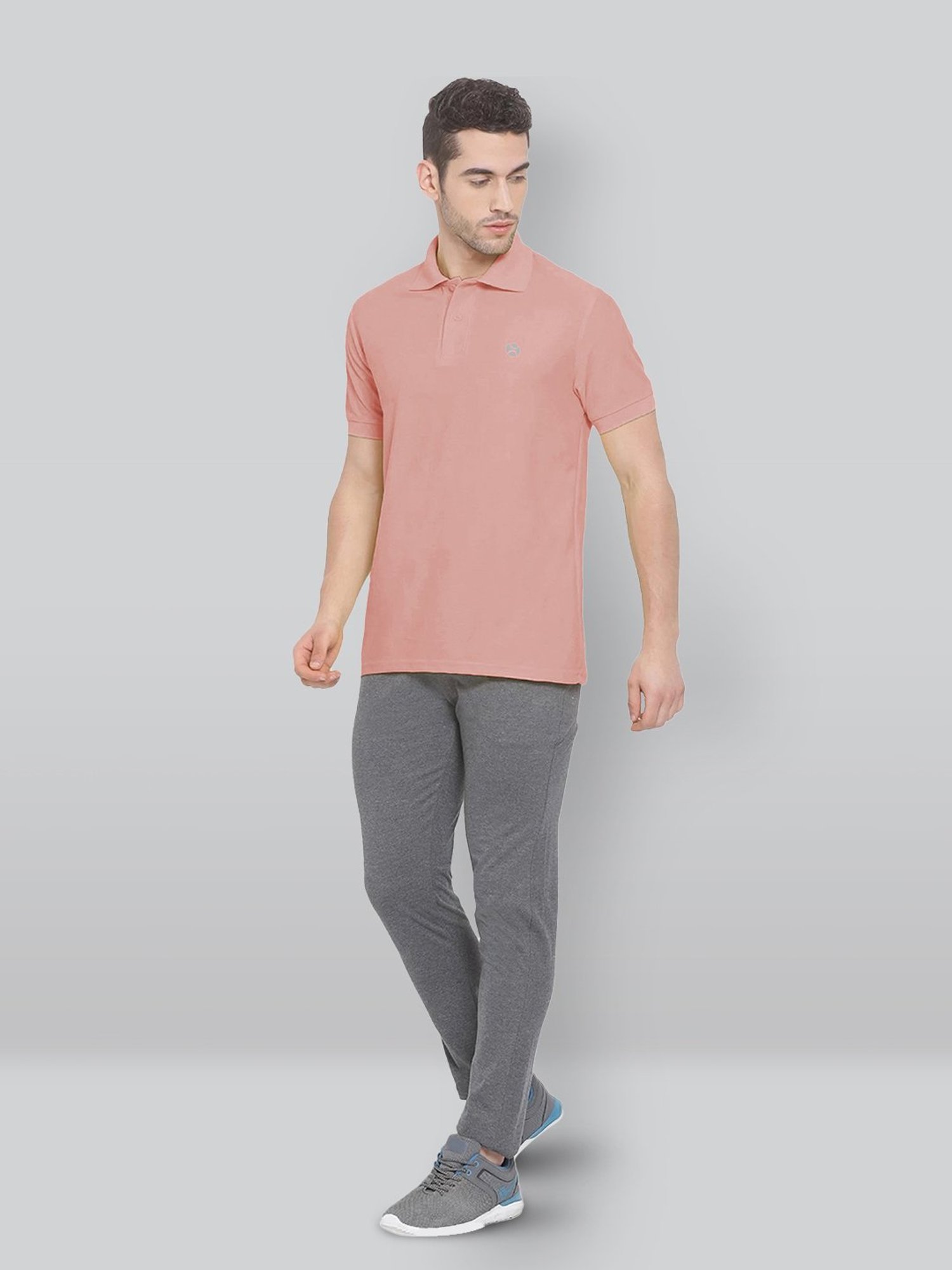 Lux Nitro Pink Regular Fit Polo T-Shirt