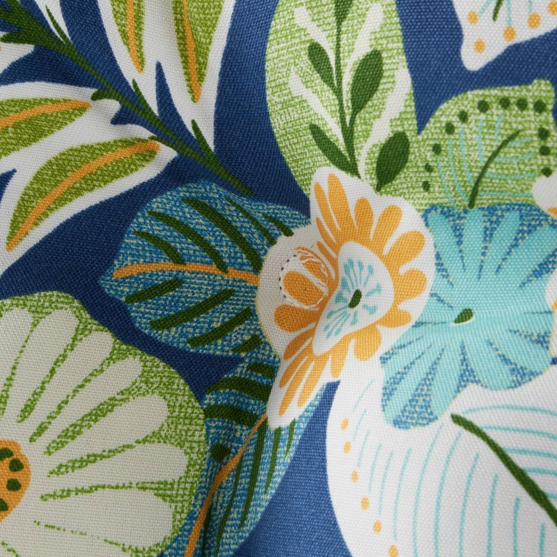 Marlow Floral Outdoor High Back Chair Cushion - Kensington Garden