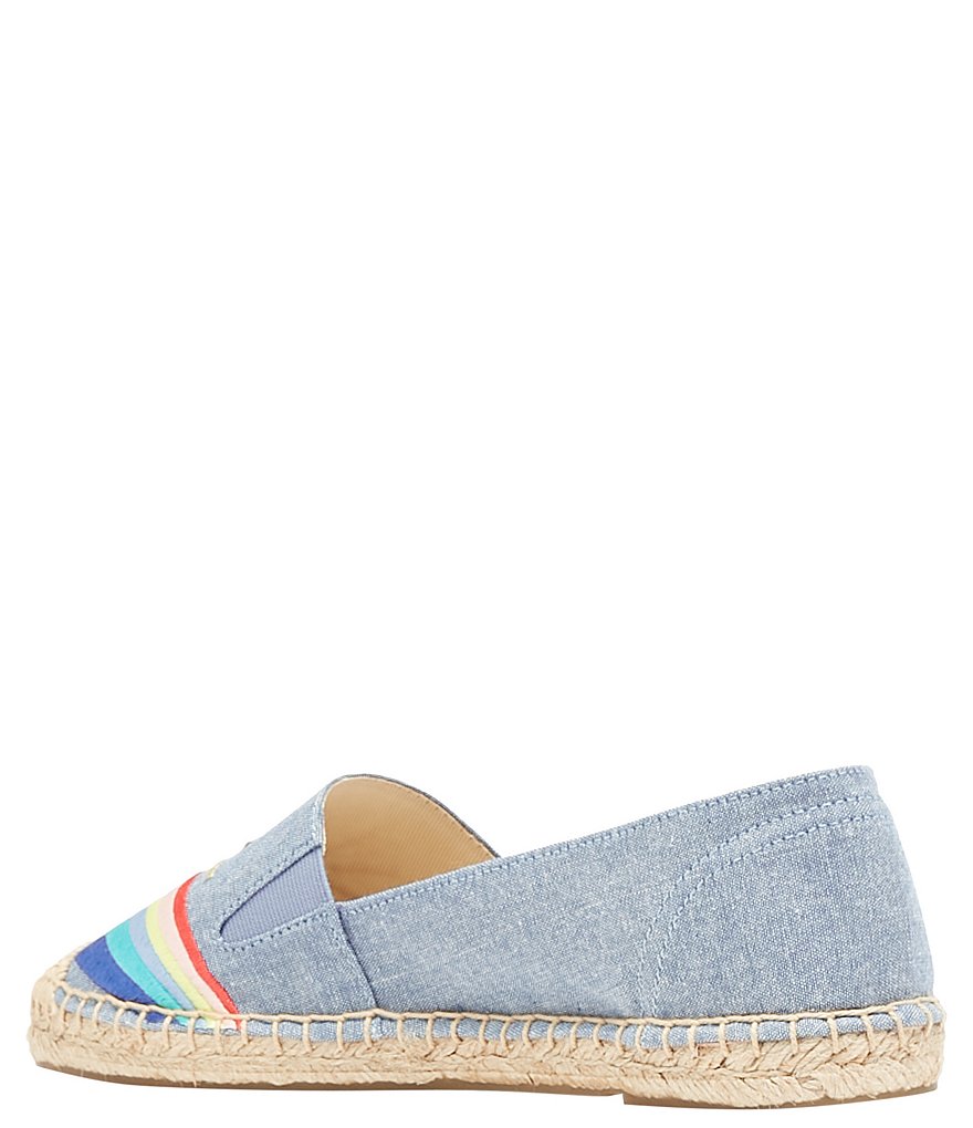 Joules Shelbury Rainbow Embroidered Slip-On Espadrilles