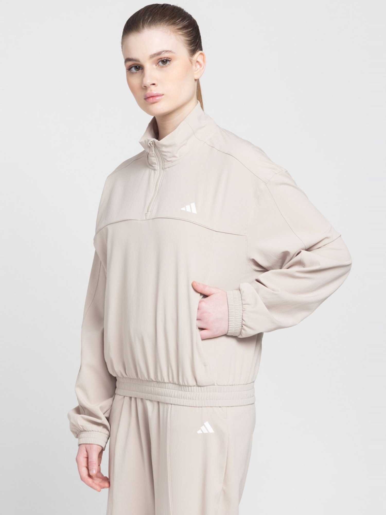 adidas Brown Training Track Jacket