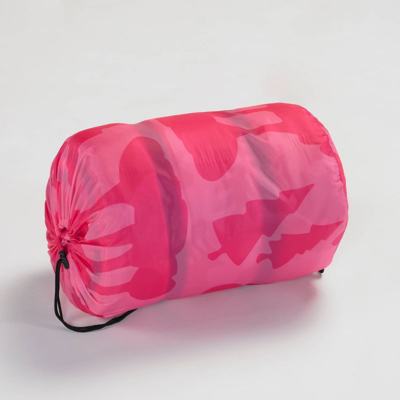 Wenzel Moose 40-50 Degree Youth Sleeping Bag - Pink