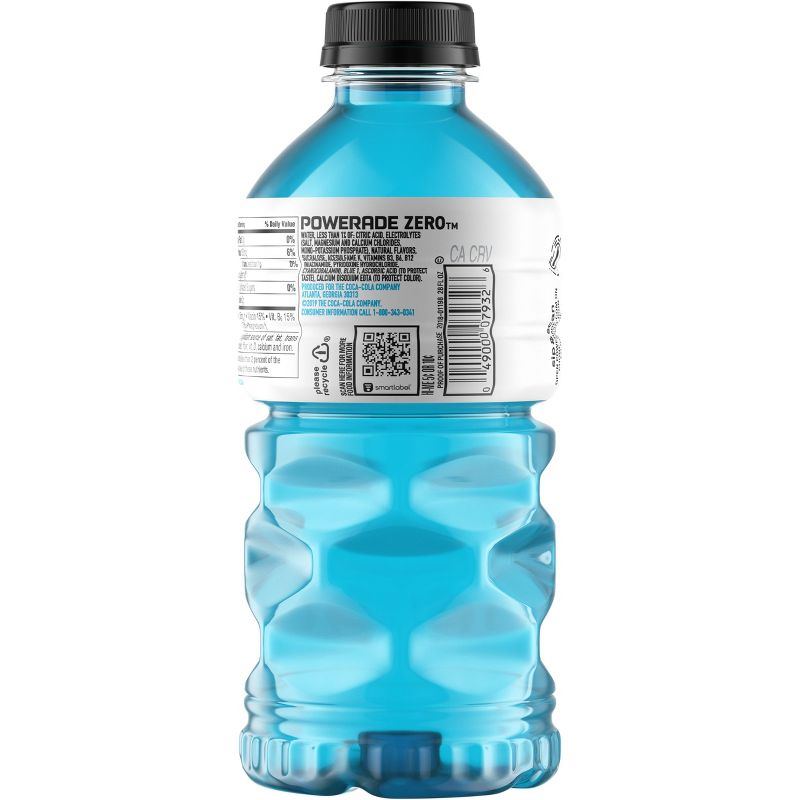 POWERADE Zero Mixed Berry Sports Drink - 28 fl oz Bottle