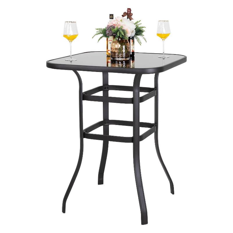 Iron Square Bar Table - Nuu Garden
