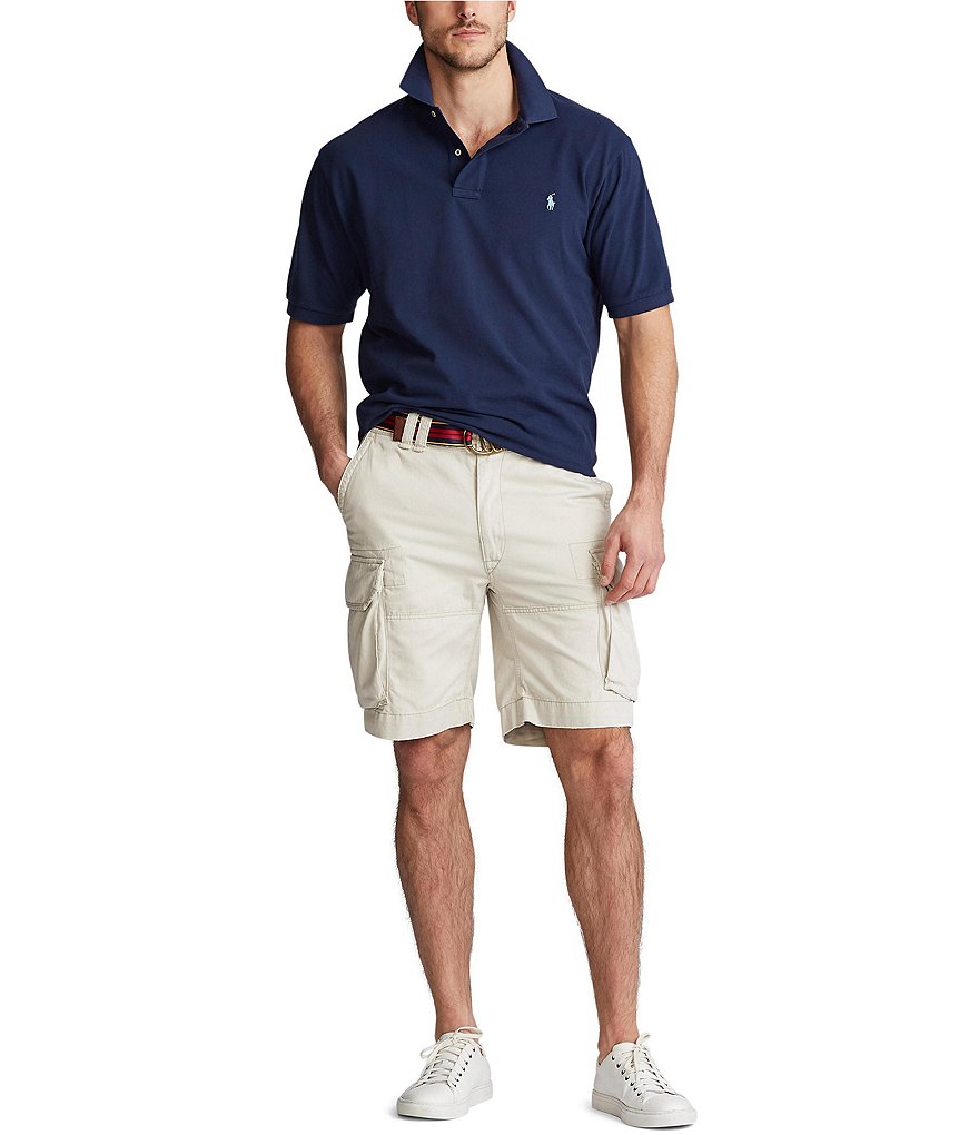 Caribbean Big and Tall 9#double; and 11#double; Inseam Knit Jacquard Shorts