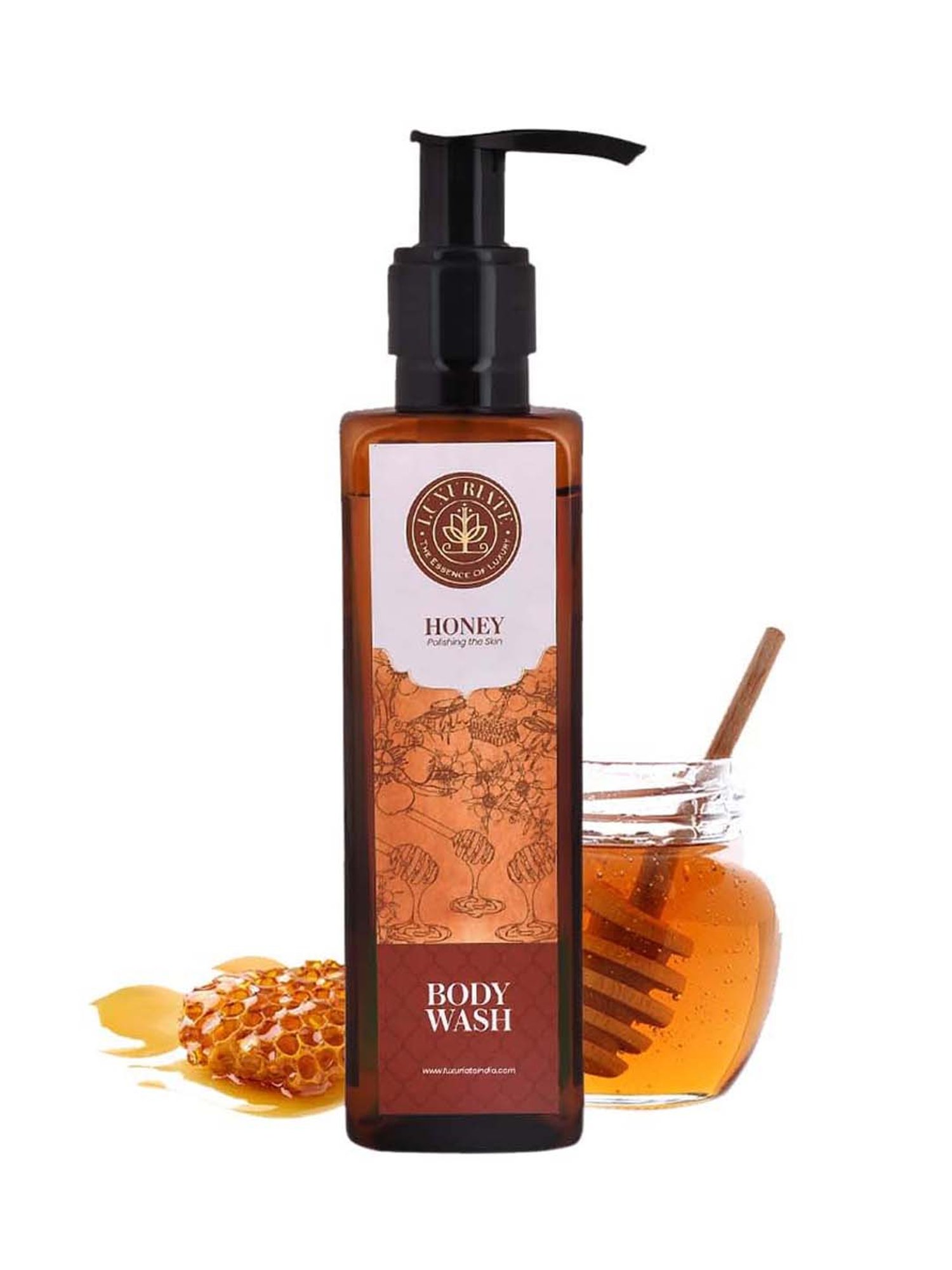 Luxuriate Honey Nourishing Face To Toe Body Wash Shower Liquid - 200 ml