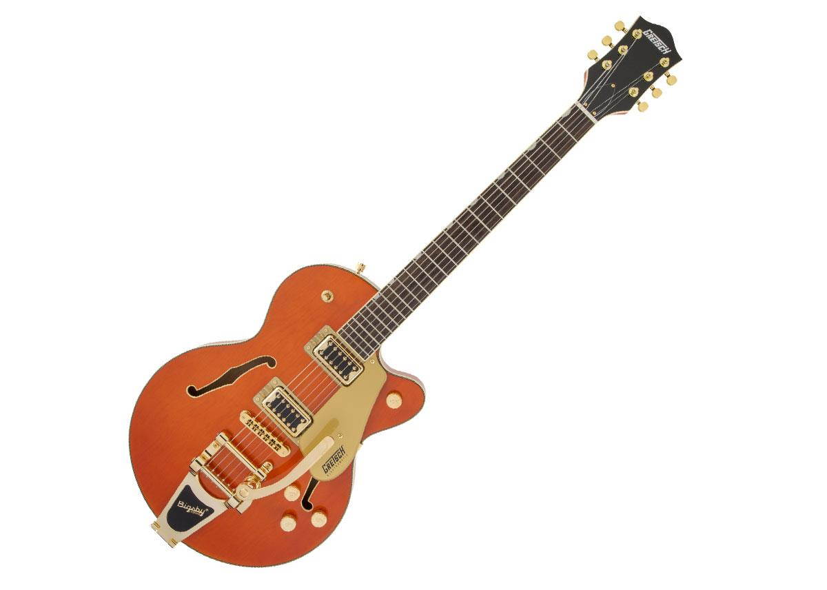 Gretsch G5655TG Electromatic Center Block Jr. Semi-Hollow Electric Guitar (Orange Stain)