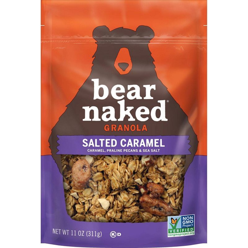 Bear Naked Seasonal Blend Salted Caramel Granola -12oz