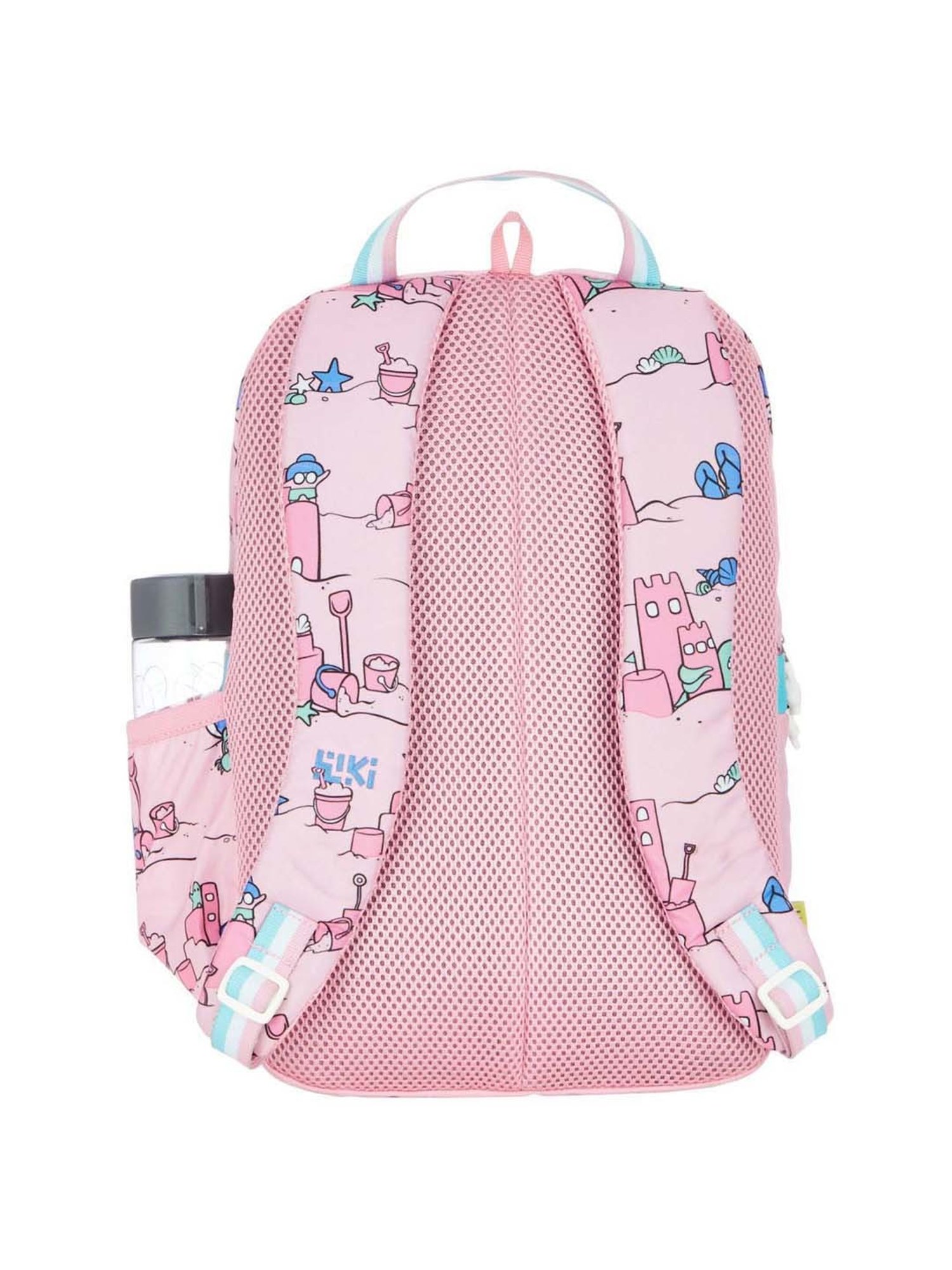 Wiki 11 Ltrs Pink Medium Backpack
