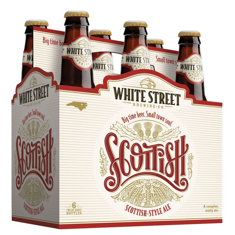 White Street Scottish Ale Beer - 6pk/12 fl oz Bottles