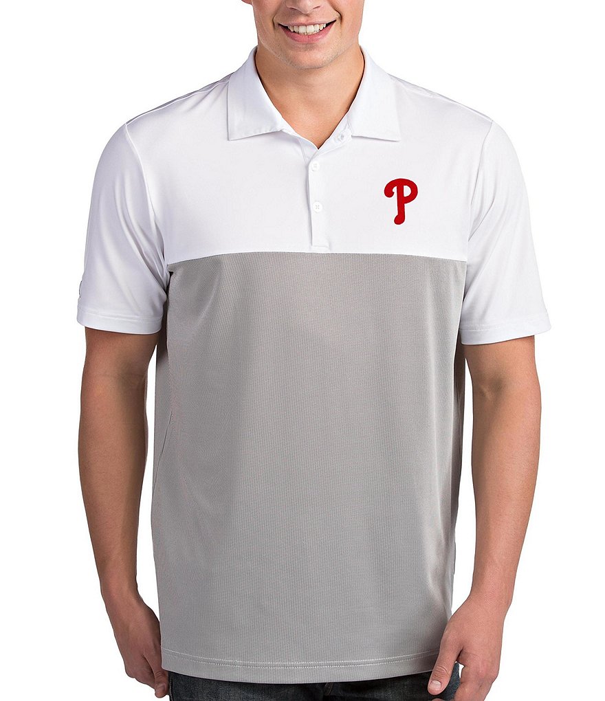 Antigua MLB National League Venture Short-Sleeve Polo Shirt