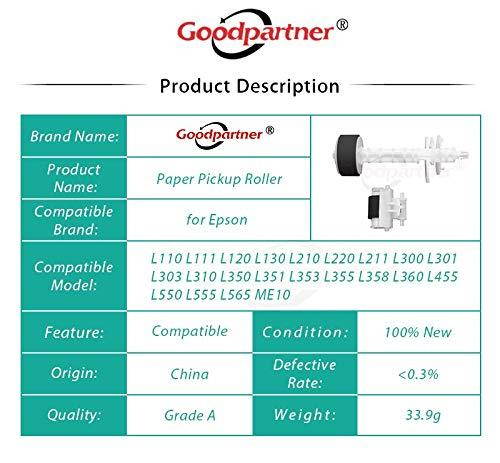 Printer Parts 10X Feed Pickup Roller for Eps0n L110 L111 L120 L130 L210 L220 L211 L300 L301 L303 L310 L350 L351 L353 L358 L360 L455 L456 L550