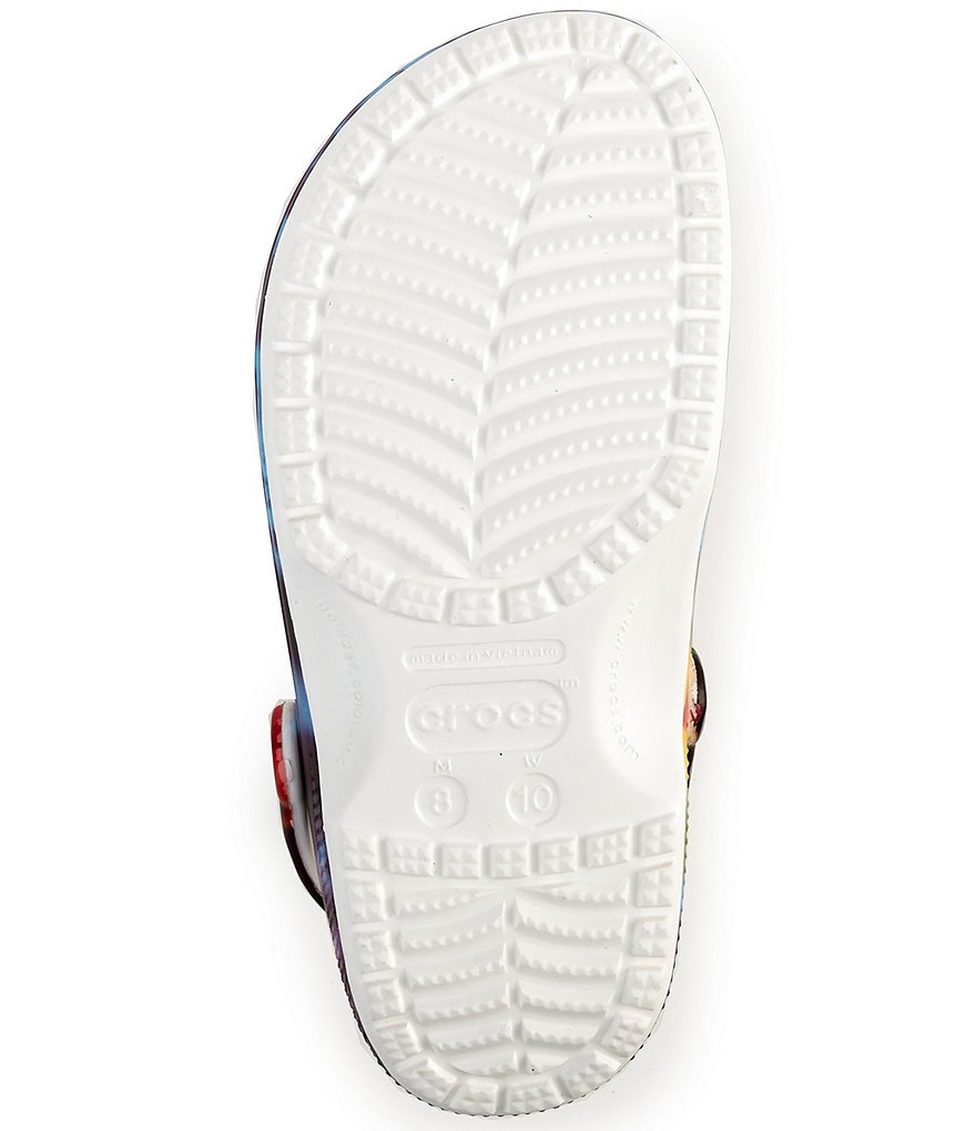 Crocs Men's Classic Tie-Dye Clogs