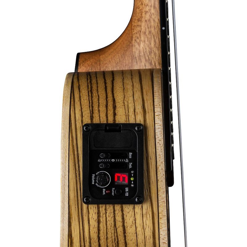 Mitchell MU100CE Acoustic-Electric Concert Ukulele Natural Koa