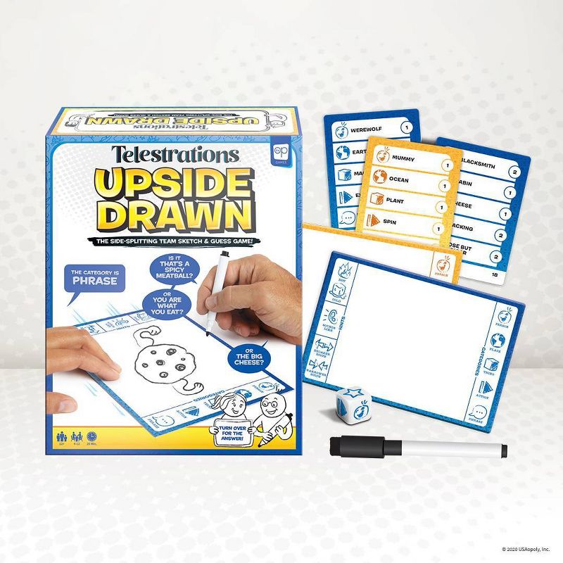 Telestrations Upside Drawn Game