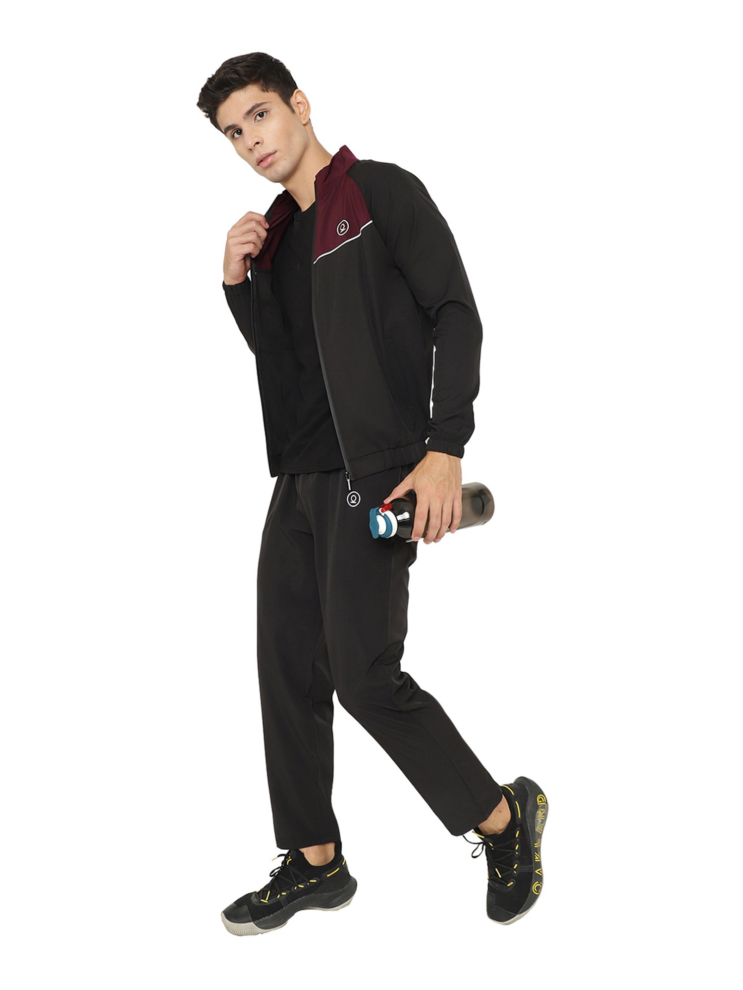 Chkokko Black Full Sleeves Jacket