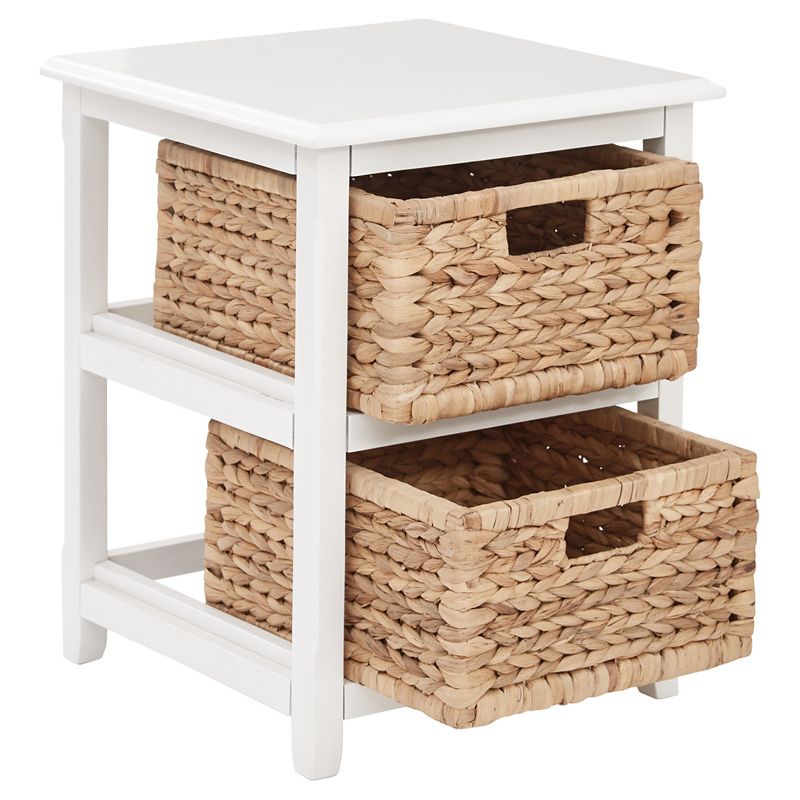 Seabrook Two Storage Unit White - OSP Home Furnishings