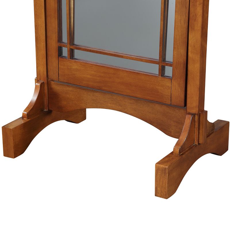 Powell Mission Oak Cheval Mirror