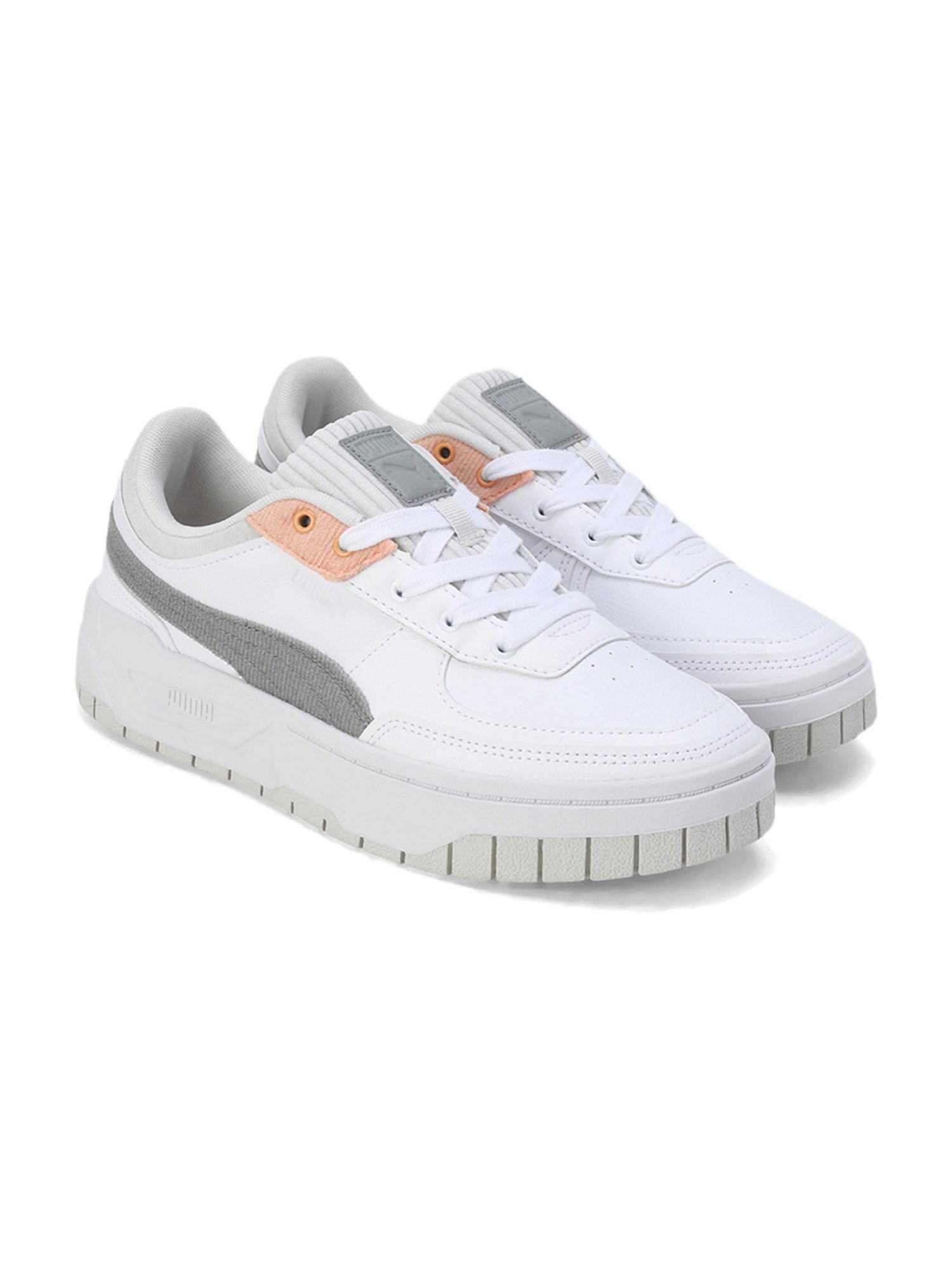 Puma Women's Cali Dream Corduroy Chic White Sneakers