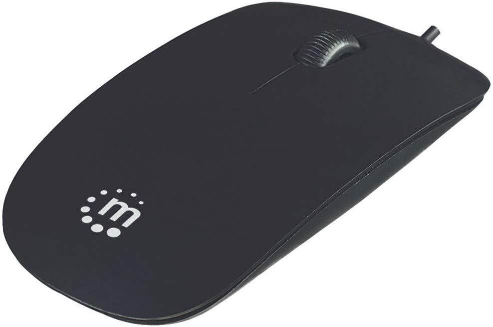 MANHATTAN 177658 Silhouette Optical Mouse (Black) Consumer electronic