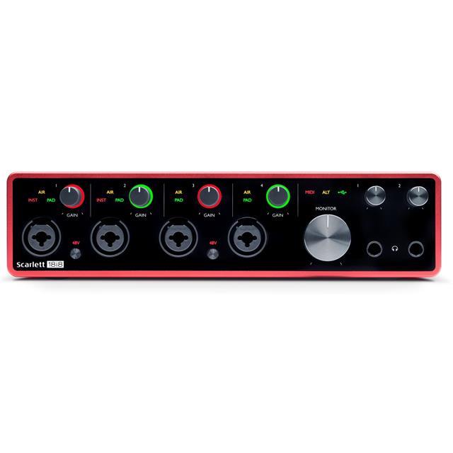 Focusrite Scarlett 18i8 3rd Generation Audio Interface