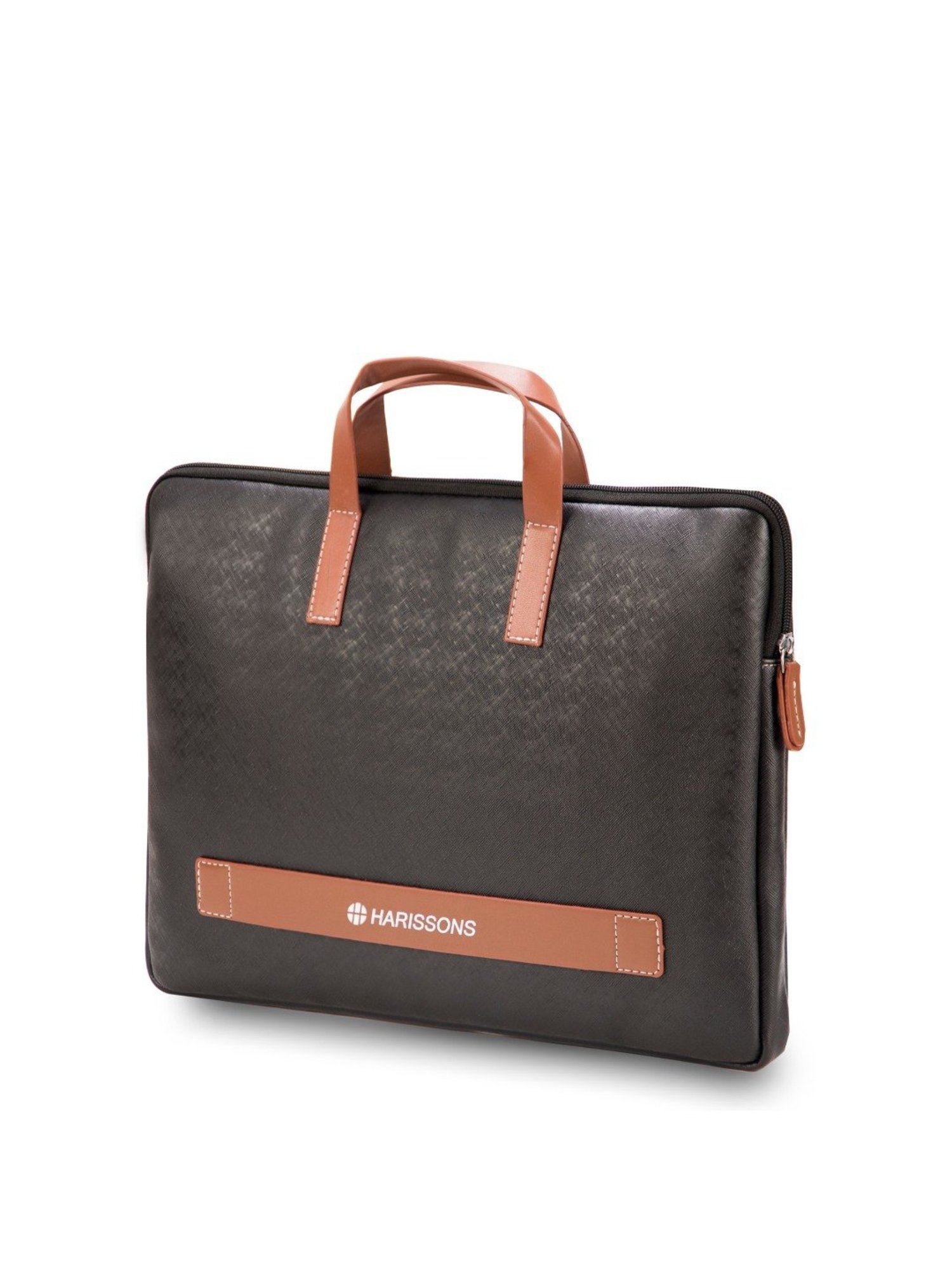 Harissons 15.6 inch Black Textured Small Laptop Sleeve
