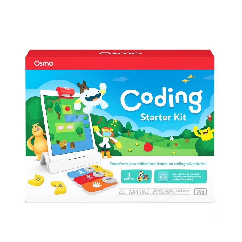 Osmo - Coding Starter Kit for iPad - Ages 5-12 - Coding, STEM