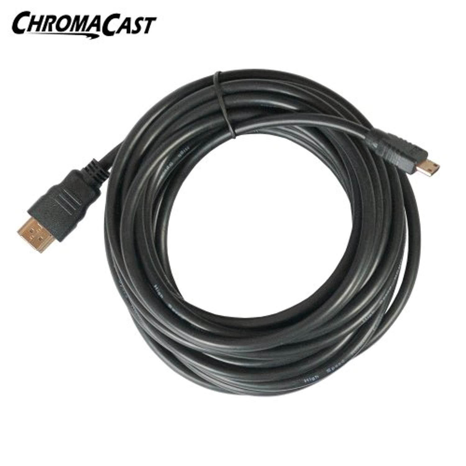 ChromaCast MINI HDMI to Standard HDMI Cable ( 20 feet)