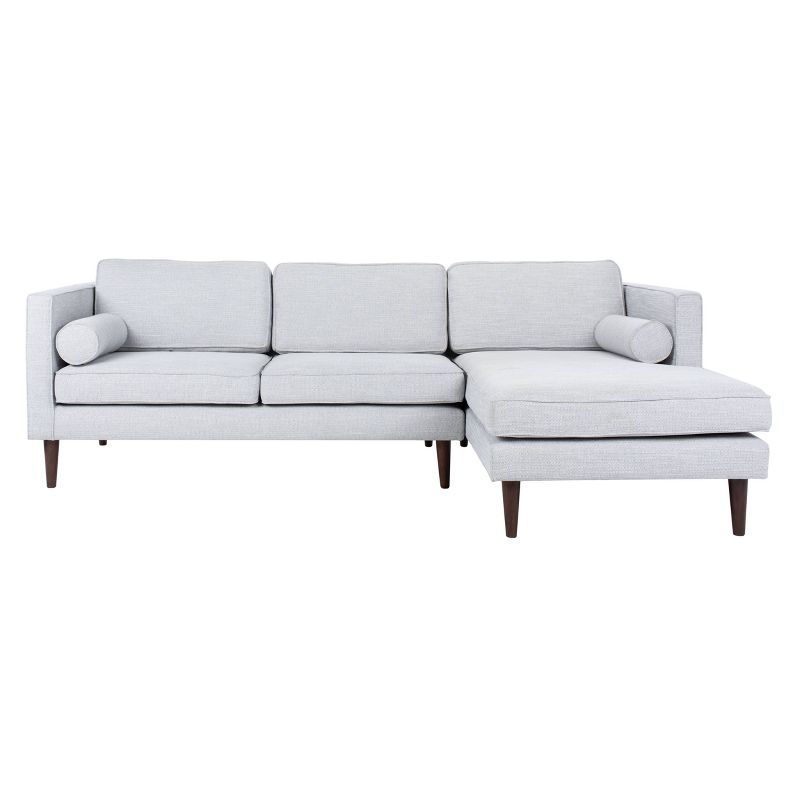 3pc Keswick Sectional Sofa Brown - Abbyson Living