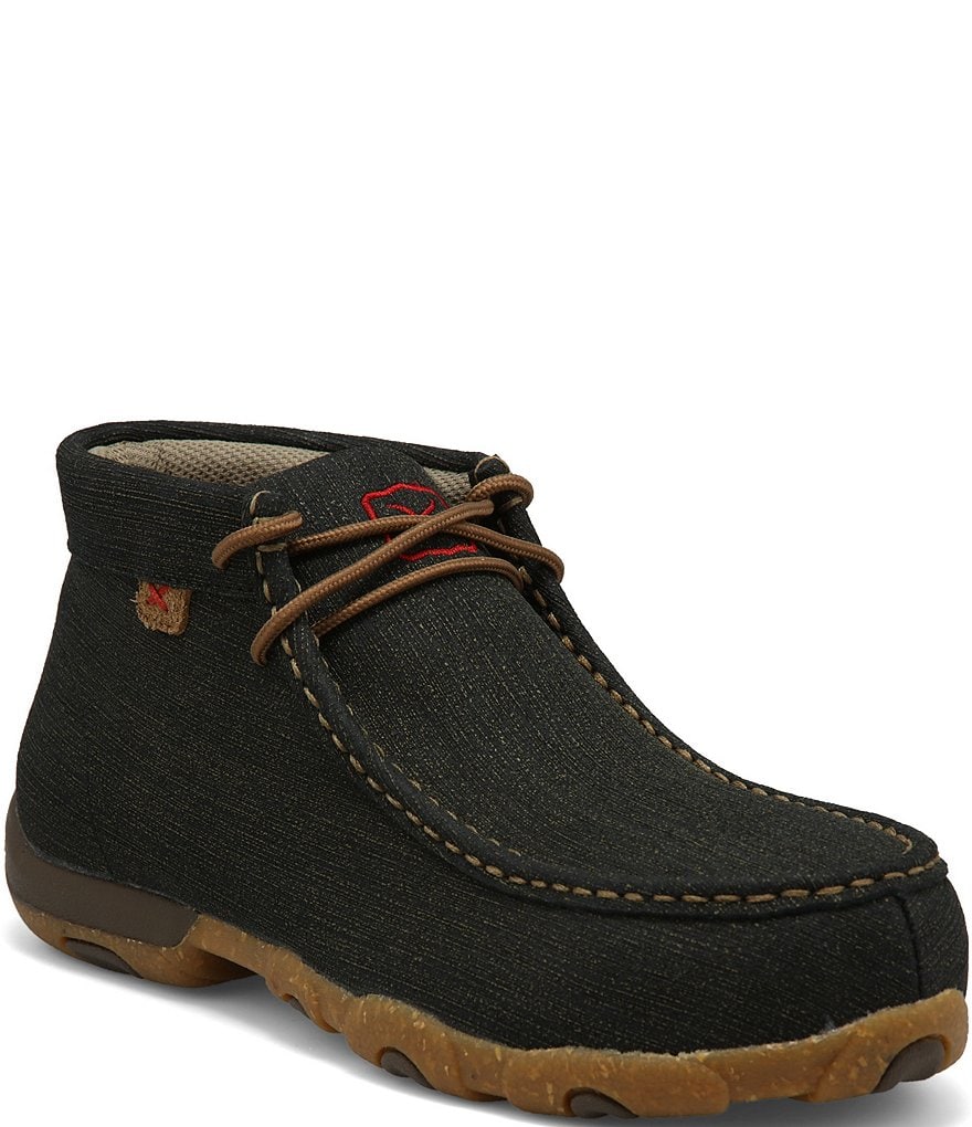 Twisted X Women's Alloy Toe Chukka Driving Moccasins