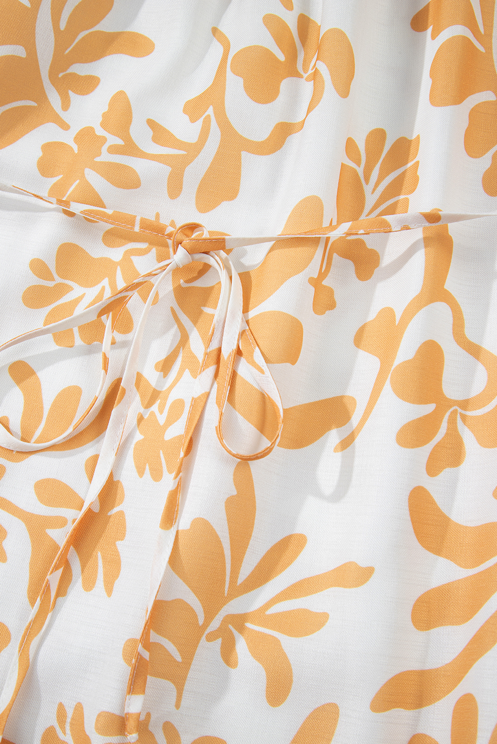 Black Leopard Patchwork Split Neck Ruffle Plus Size Dress