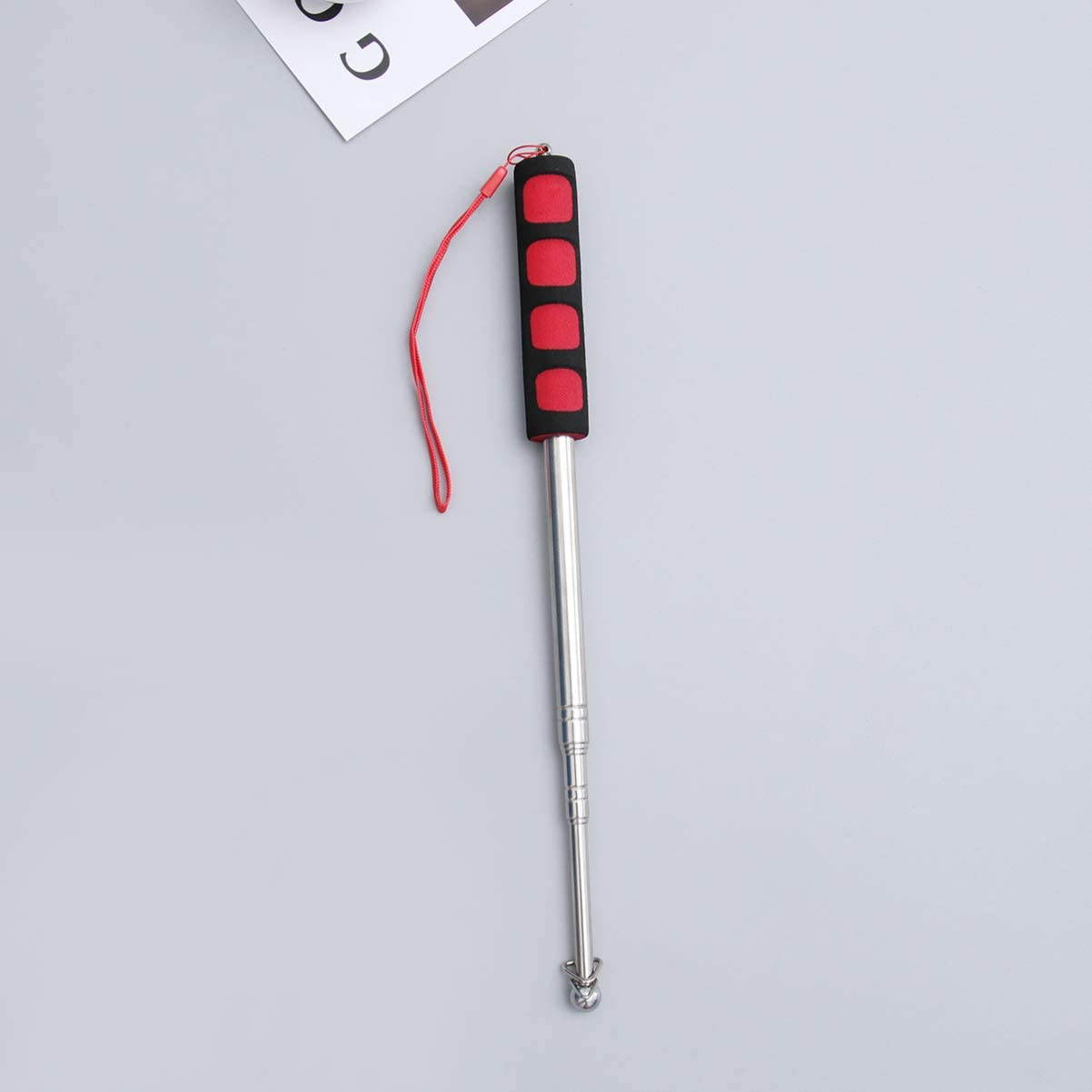 NUOBESTY Telescopic Teachers Pointer Stainless Steel Hand Pointer Extendable Pointer Handheld Presenter for Home School