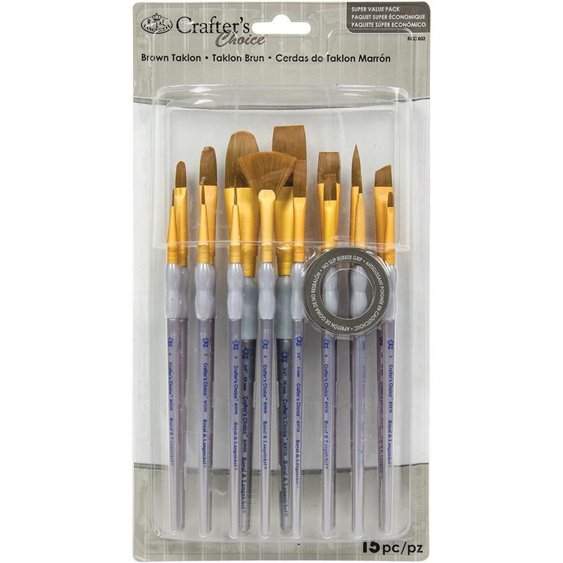 Arteza Paint Brush Art Supply Set - 12 Piece (ARTZ-3865)