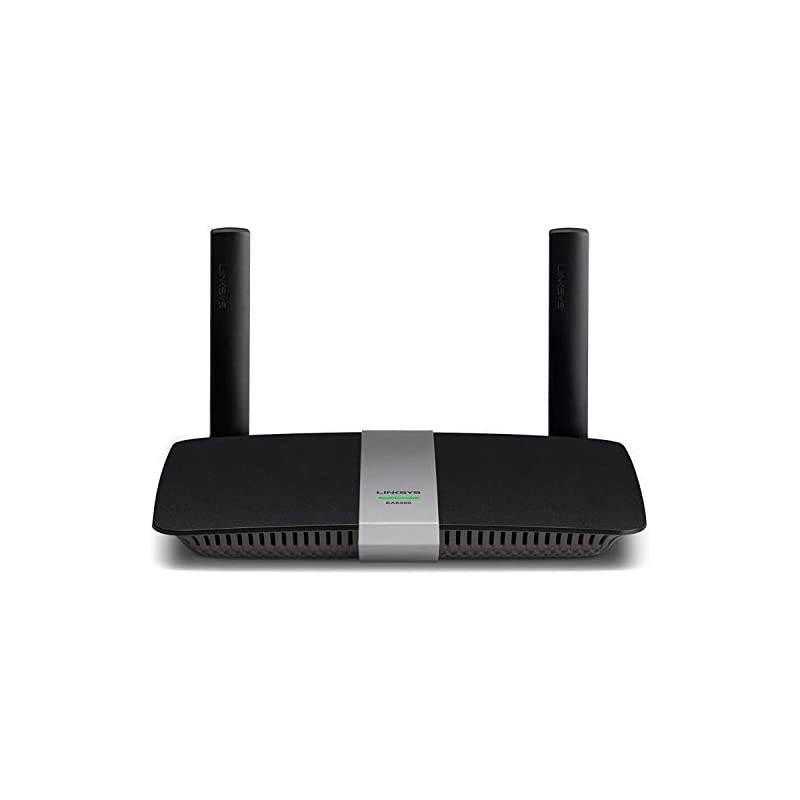 EA6350 AC1200 Dual Band Smart WiFi Wireless Router Black Renewed