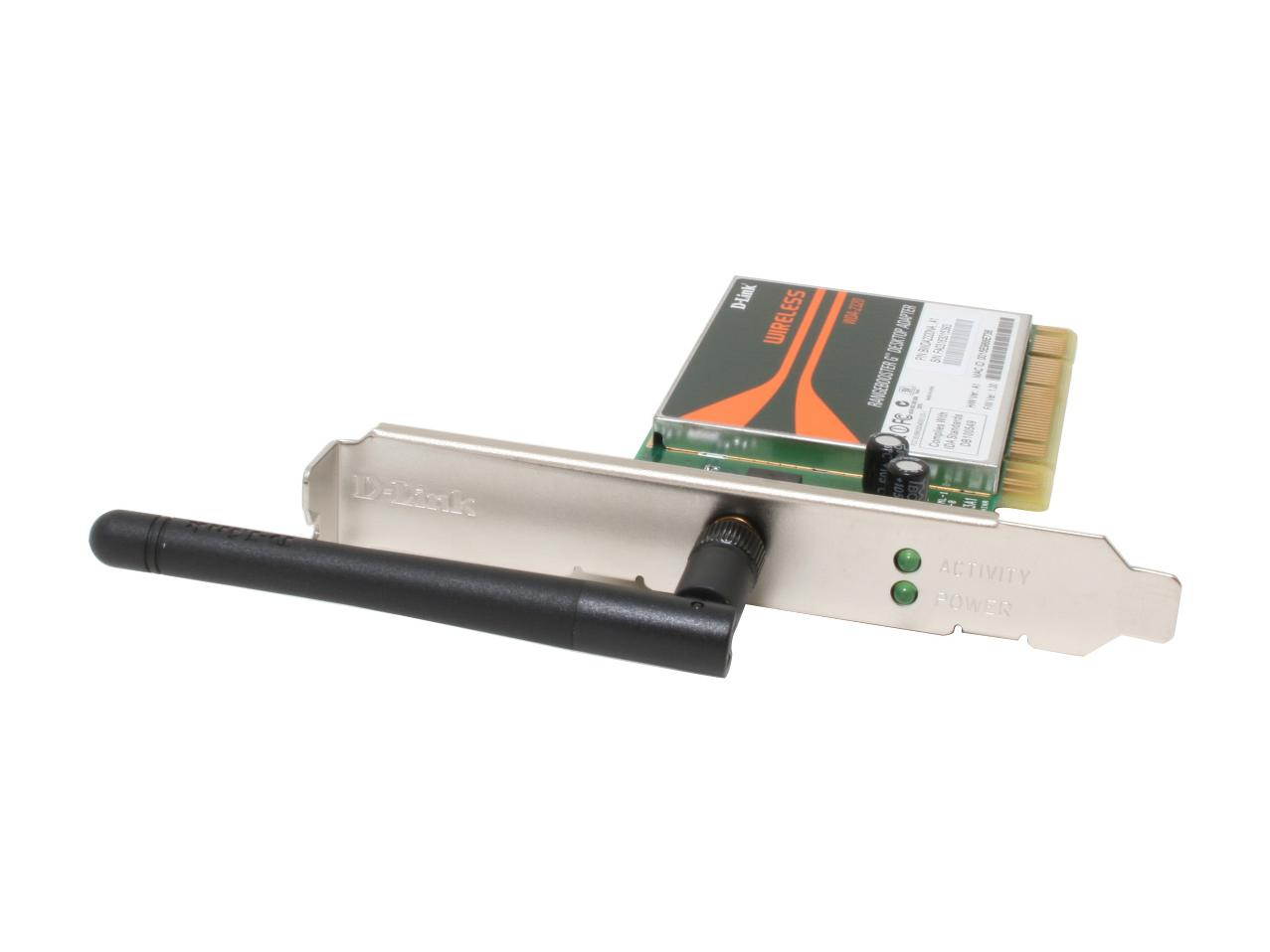 D-Link WDA-2320 PCI Rangebooster G Desktop Adapter