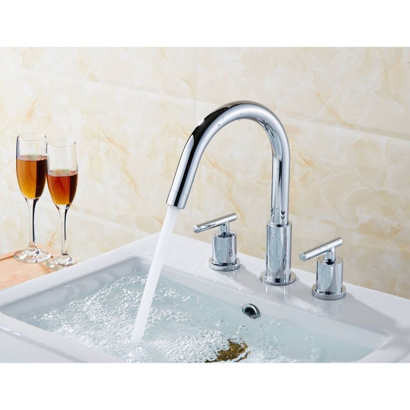 3H8" CUPC Approved Stainless Steel Swan Faucet Chrome - American Imaginations
