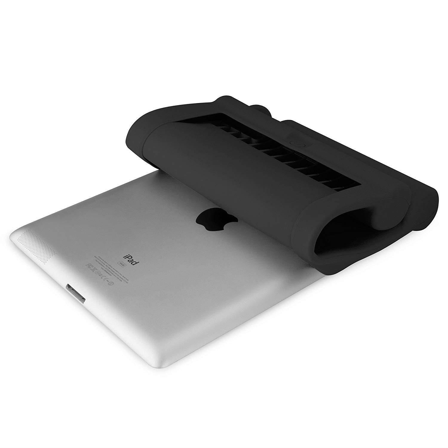 iPad 3 Case, BoxWave [Kid Grip Case] Shock Proof Kid Cover with Extra Large Bumpers for Apple iPad 3, 4, 2 - Jet Black