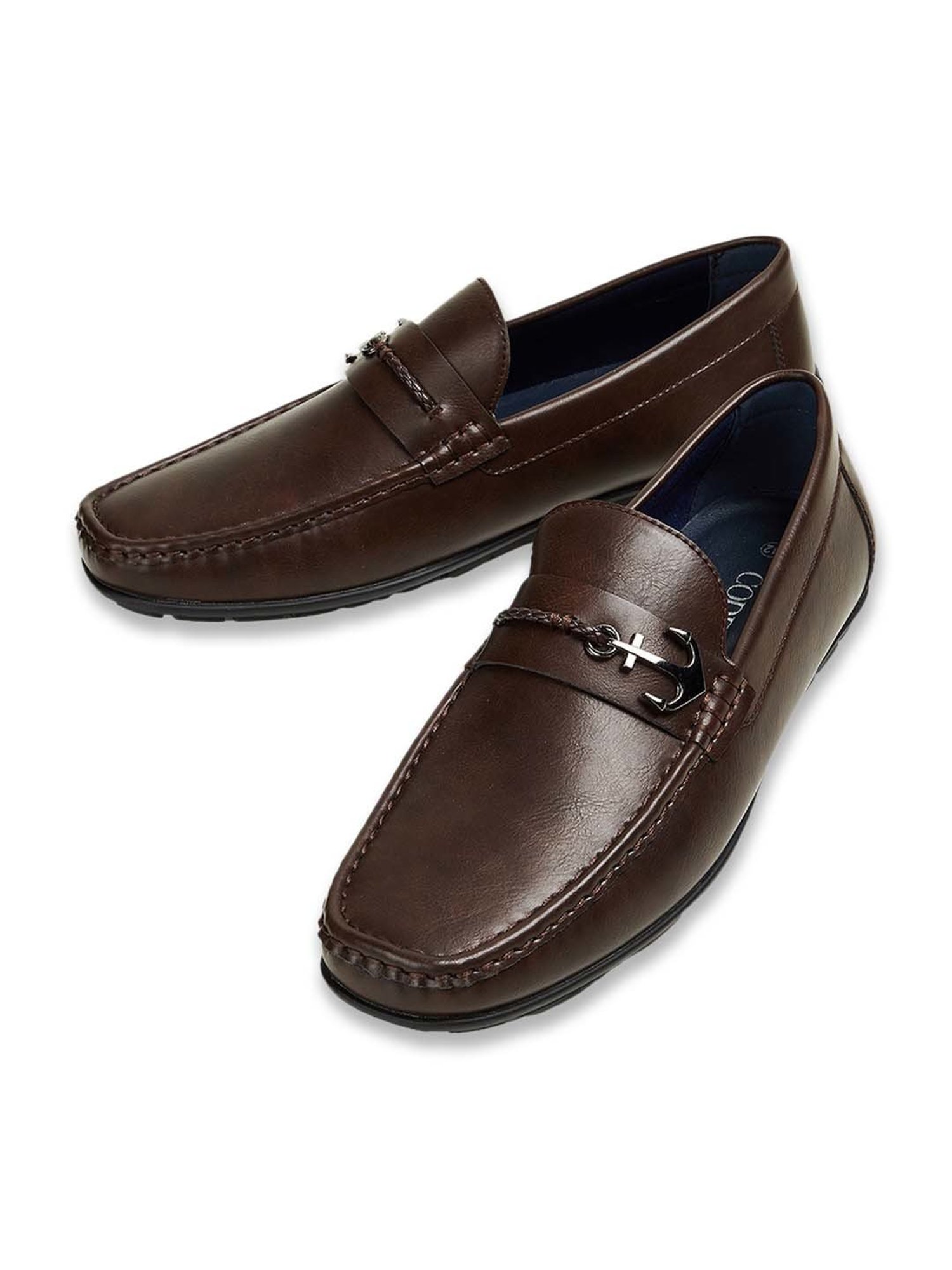 Code by Lifestyle Men's Brown Formal Loafers