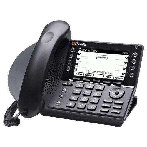 SHORETEL 480G IP GIGABIT TELEPHONE SET (BLACK)