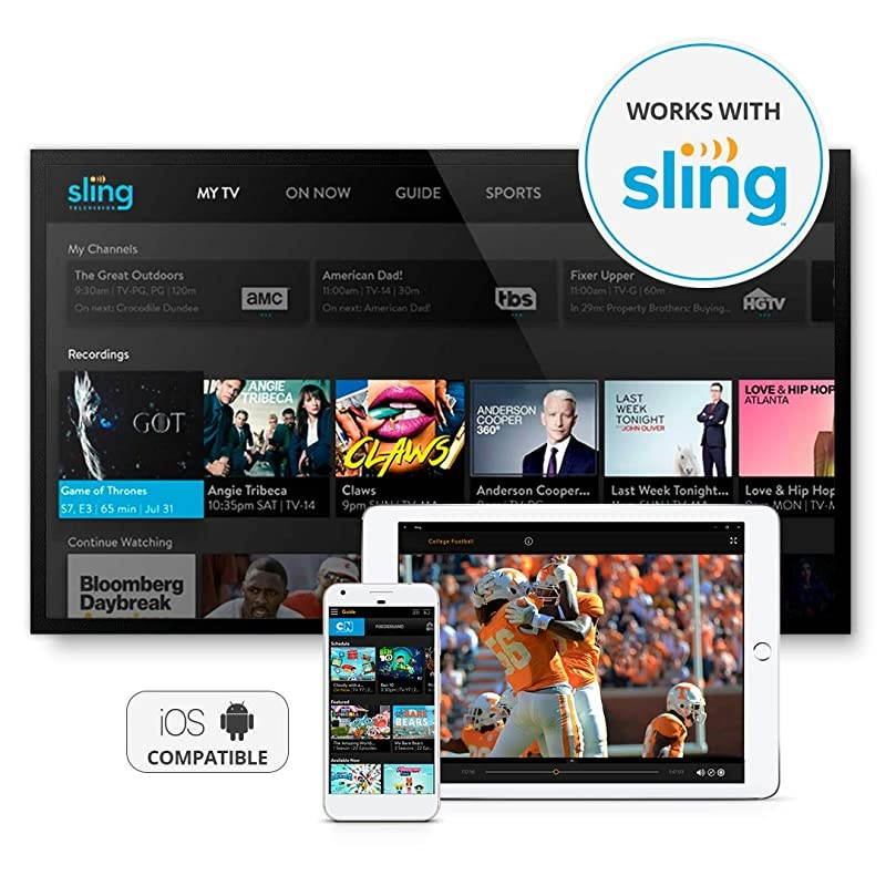 AirTV | Dual-tuner Local Channel Streamer for TVs and Mobile Devices | DVR Capable | Built for TV | Bonus $25 TV Credit