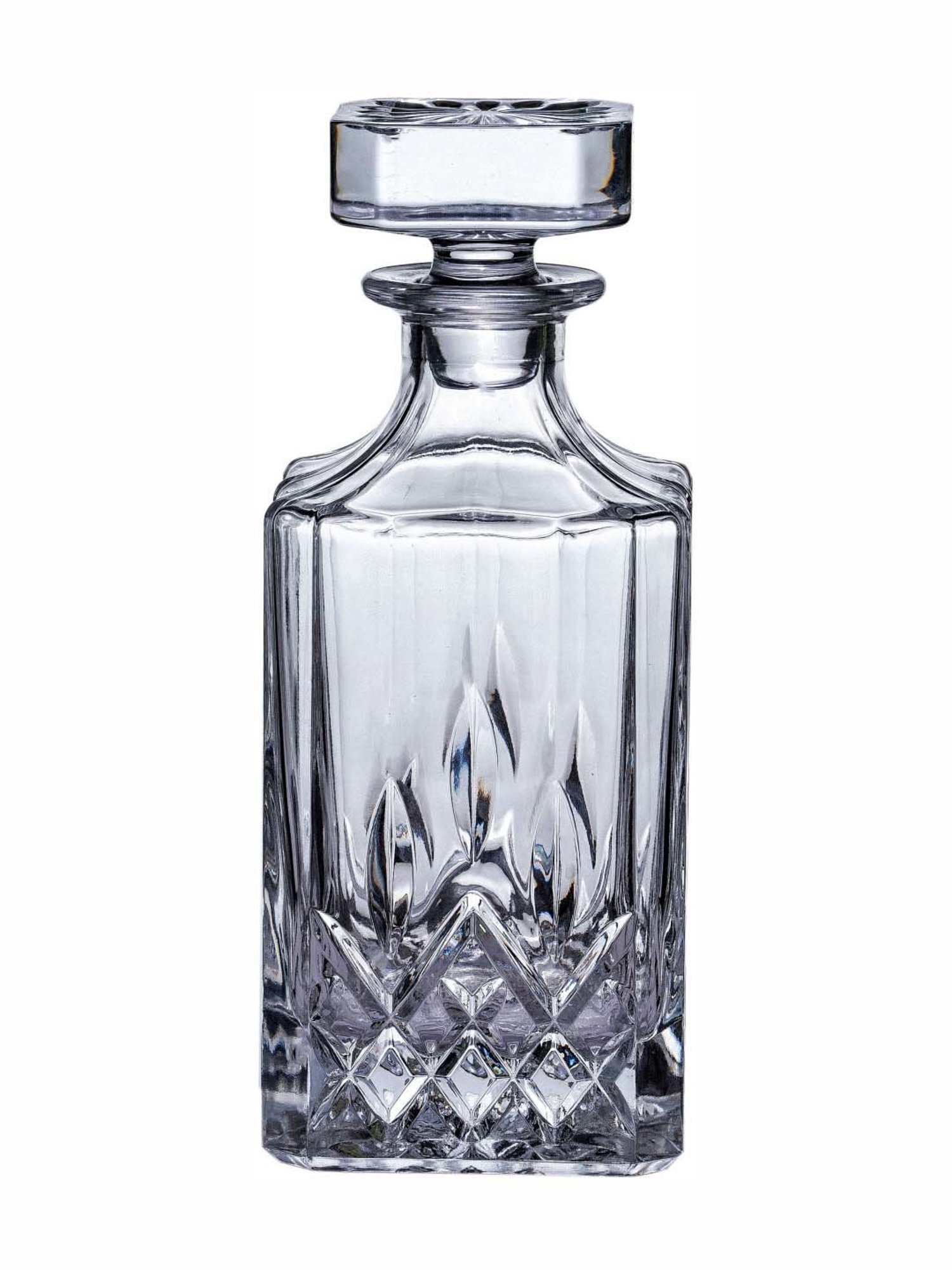Pure Home and Living Blue Glass Decanter (0.7 L)