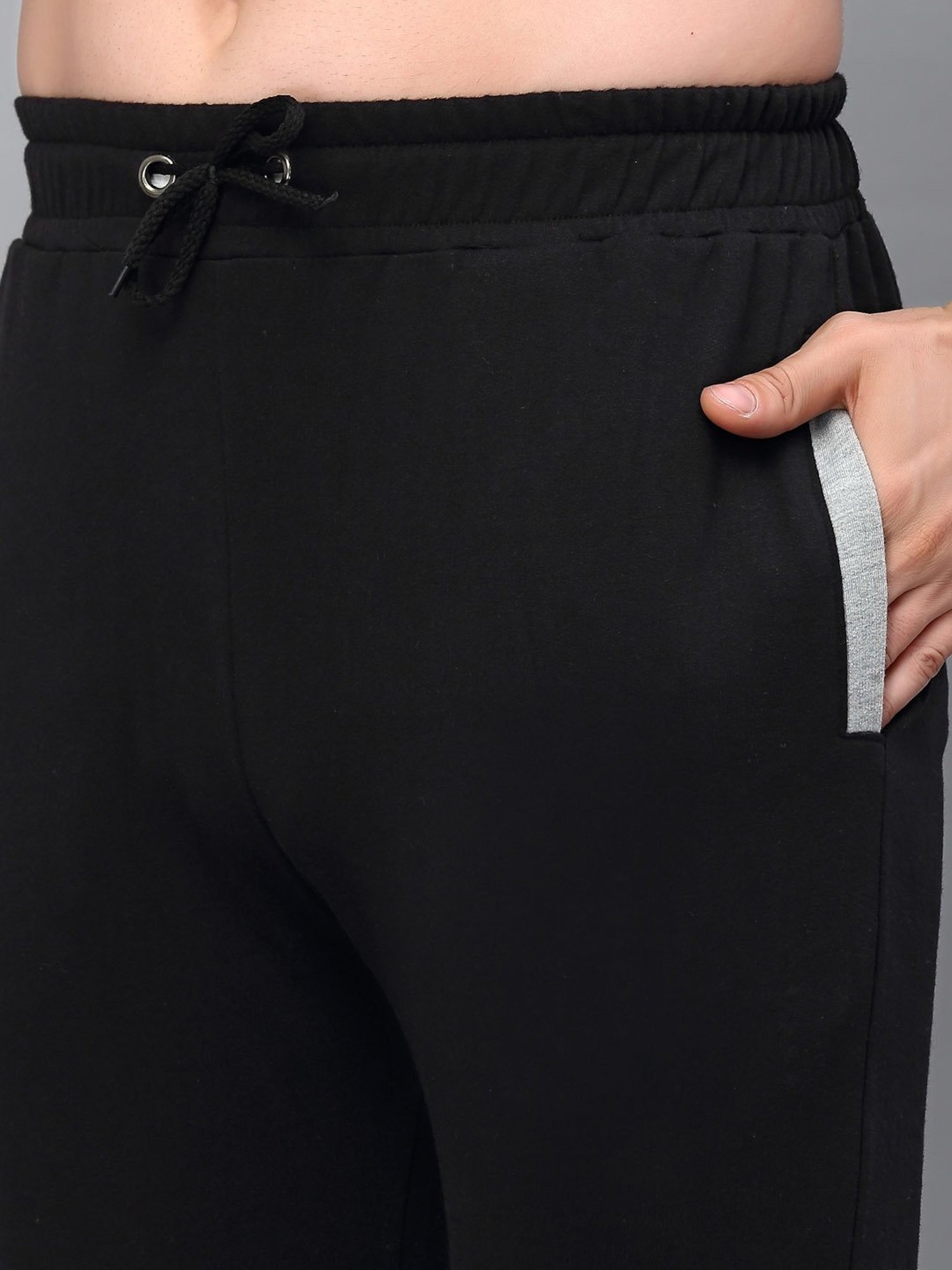 Rigo Black Regular Fit Tracksuit