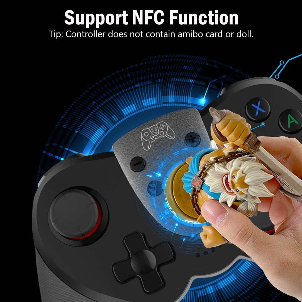 Wireless Switch Pro Controller with NFC Remote Function for N-Switch/Switch Lite, Switch Controller Gamepad Joystick