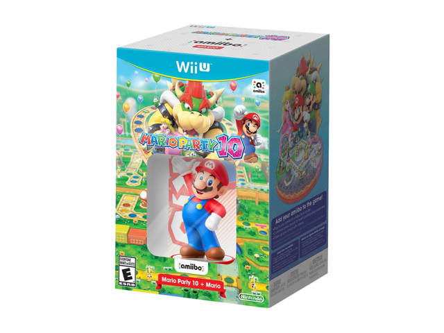 Mario Party 10 + Mario Amiibo Bundle - Nintendo Wii U