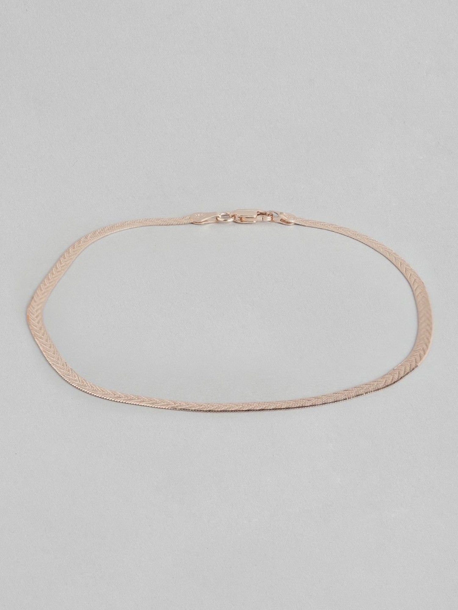 Zavya 92.5 Sterling Silver Anklet for Women