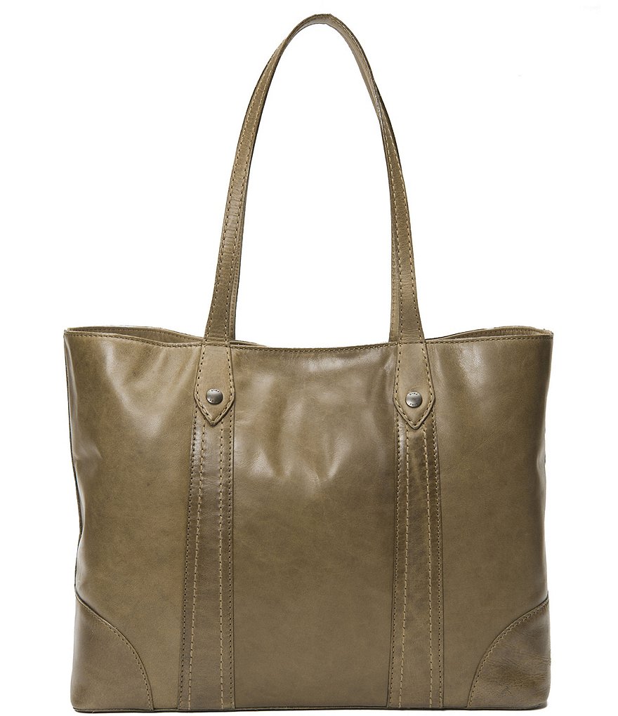 Frye Melissa Washed Leather Shopper Tote Bag
