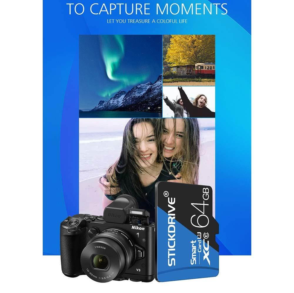 BAIYI Memory Card Micro SD Card 16/32/64/128 GB TF Card Waterproof/Shockproof for High-Speed Flash Memory of Mobile Phones