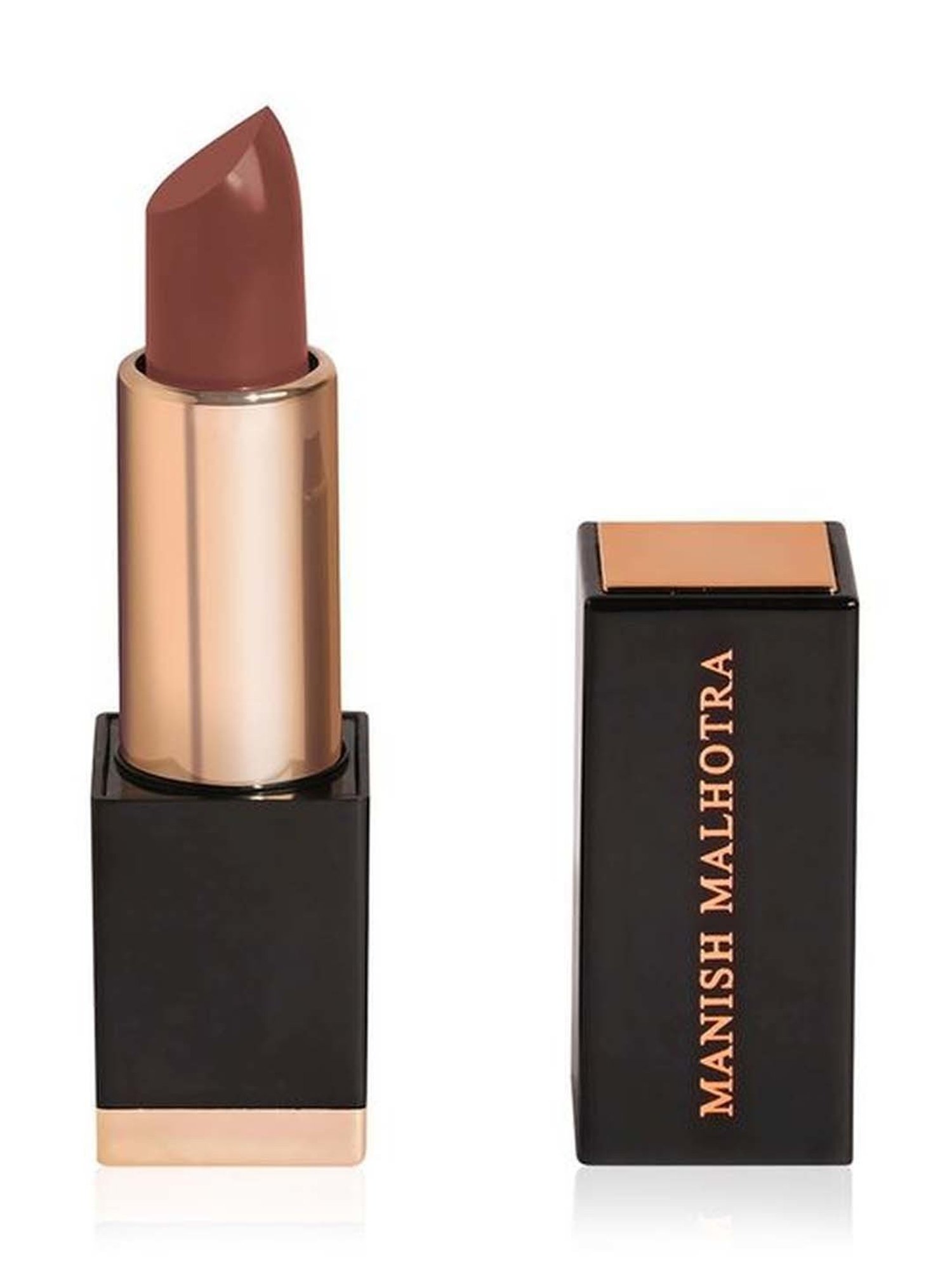 Manish Malhotra Beauty by MyGlamm Hi-Shine Lipstick Mauve Struck - 4 gm