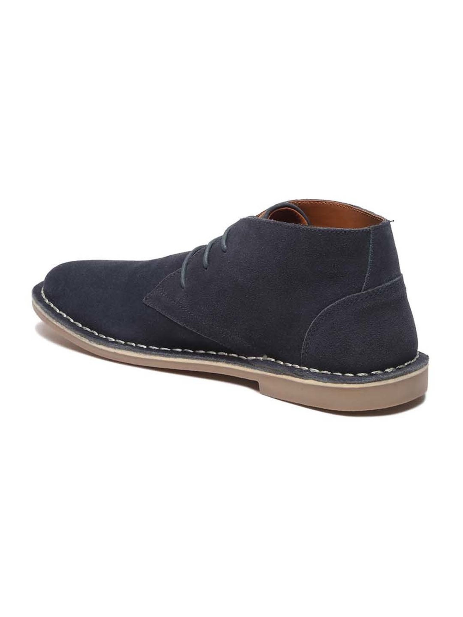 Louis Stitch Men's Federal Blue Chukka Boots