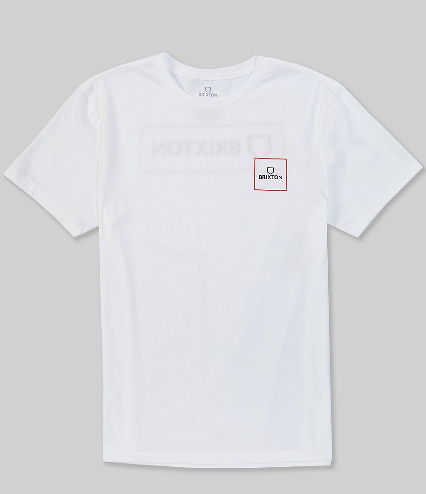 Brixton Short-sleeve Alpha Block Graphic T-Shirt